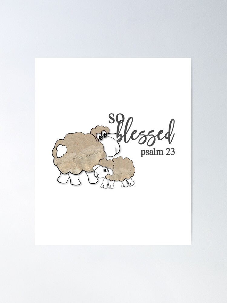 Blessed Sheep {Poster} Blessed Sheep {Poster}