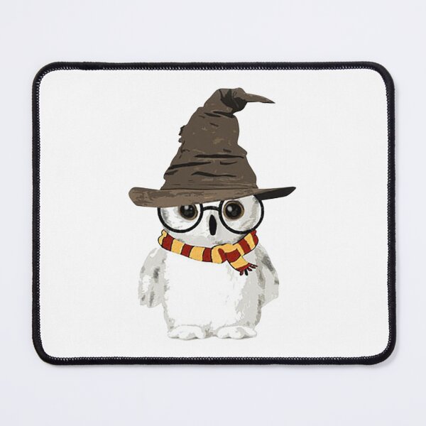 Item preview, Owl in Wizard Hat designed and sold by PottersArt.