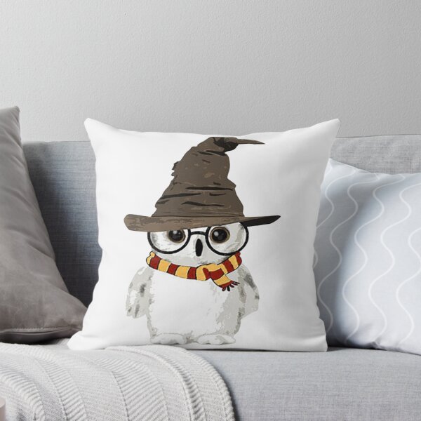 Item preview, Owl in Wizard Hat designed and sold by PottersArt.
