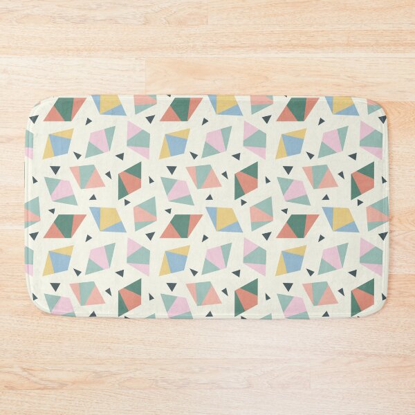 Item preview, Colourful geometric diamond repeat pattern designed and sold by SJAPhoto.