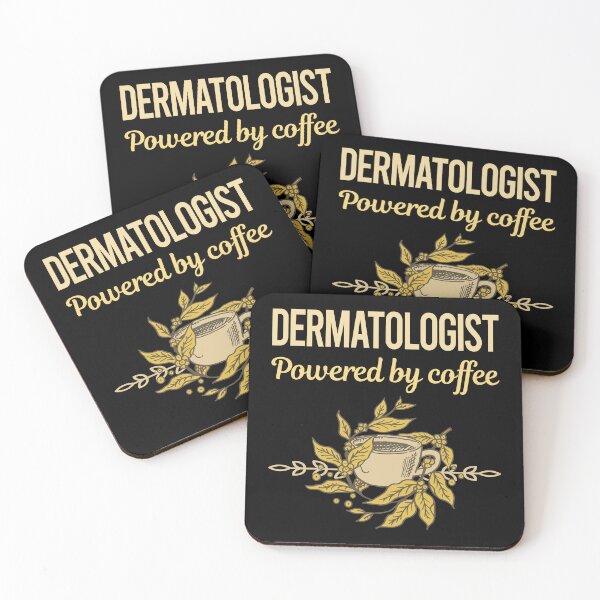 Item preview, Powered By Coffee Dermatologist designed and sold by toniabrendaom.