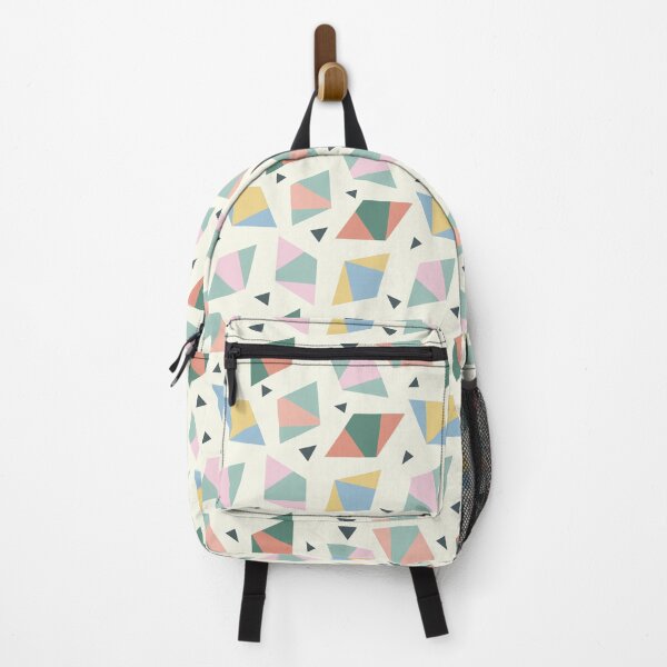 Item preview, Colourful geometric diamond repeat pattern designed and sold by SJAPhoto.
