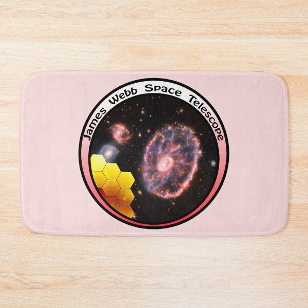 Item preview, JWST James Webb Telescope - Cartwheel Galaxy, pink designed and sold by Kestrelle.