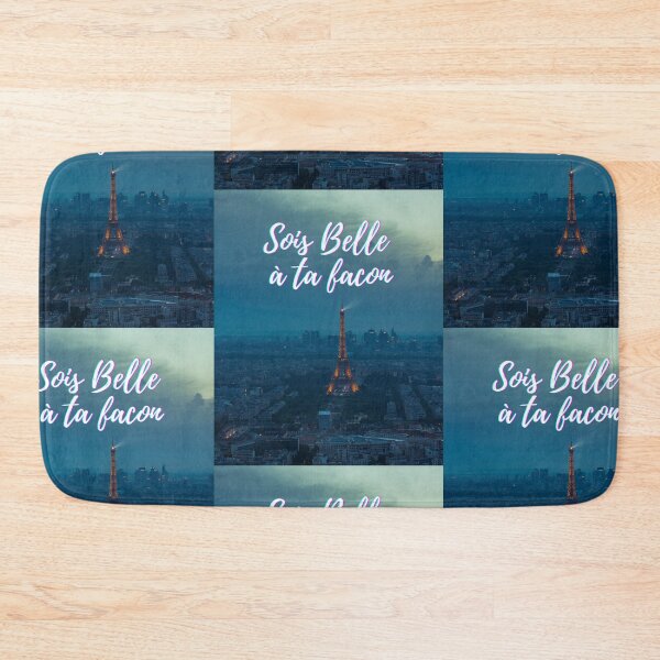 Item preview, Be beautiful in your own way - popular French quotes theme gifts  designed and sold by RebelliousRosee.