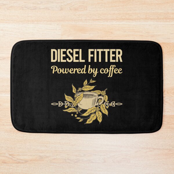 Item preview, Powered By Coffee Diesel Fitter designed and sold by toniabrendaom.