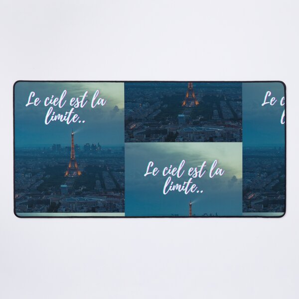 Item preview,  Sky is not the limit - popular french quotes theme gifts  designed and sold by RebelliousRosee.
