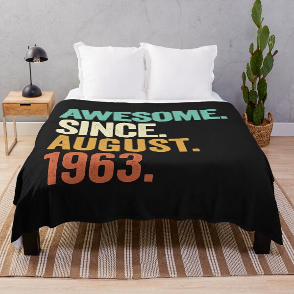 Item preview, 59 Years Old Awesome Since August 1963 59th Birthday designed and sold by DerryReinhard.