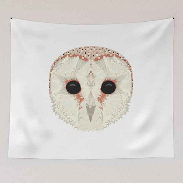 Item preview, Owl Face designed and sold by PottersArt.