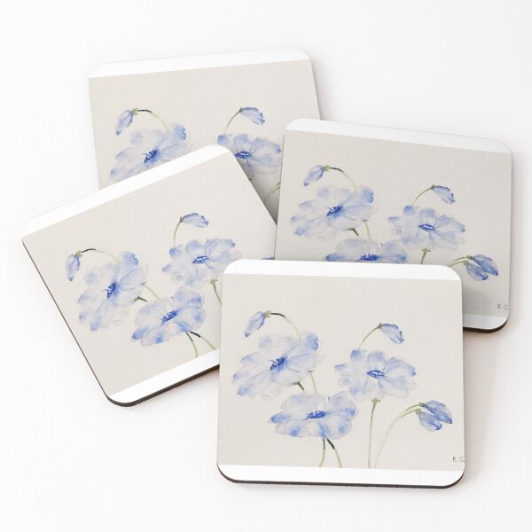 Item preview, Blue wildflowers  designed and sold by watercolorsLiz.