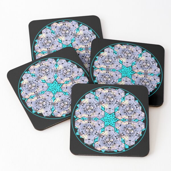 Item preview, Light Sky Cube Mandala Star & CircleVisions (T) designed and sold by createVisions.