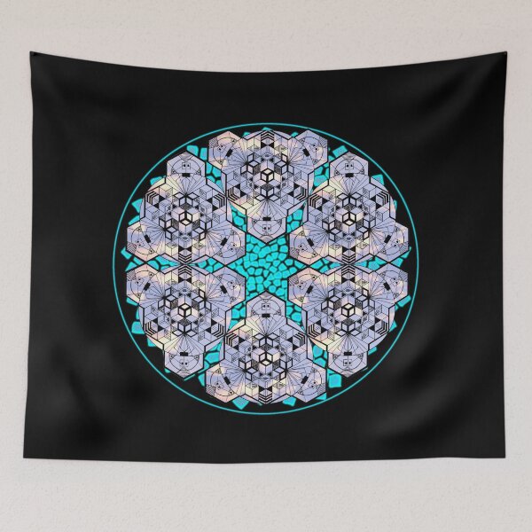 Item preview, Light Sky Cube Mandala Star & CircleVisions (T) designed and sold by createVisions.