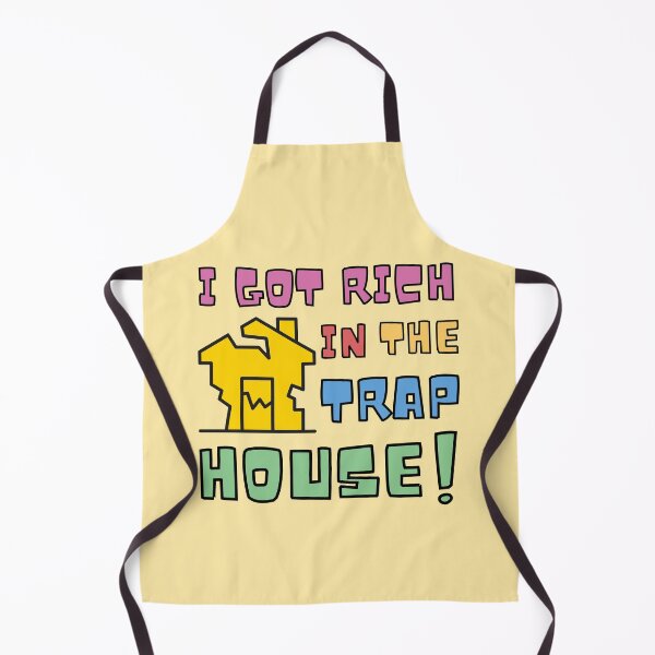 Item preview, I Got Rich In The Trap House! YELLOW trap hustle hustler trapper designed and sold by to-esu.