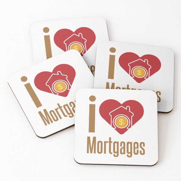 Item preview, I Love Mortgages Heart Loan Officer Originator designed and sold by jaygo.