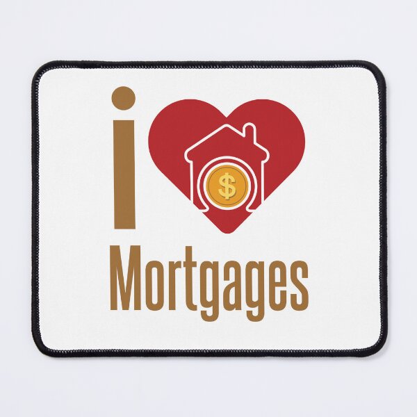 Item preview, I Love Mortgages Heart Loan Officer Originator designed and sold by jaygo.