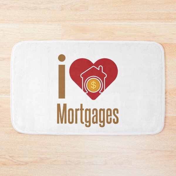 Item preview, I Love Mortgages Heart Loan Officer Originator designed and sold by jaygo.