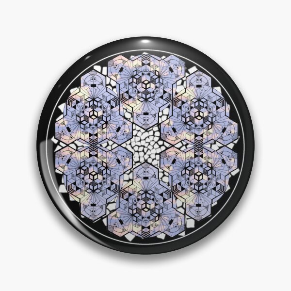 Item preview, Light Sky Cube Mandala Star & CircleVisions (W) designed and sold by createVisions.