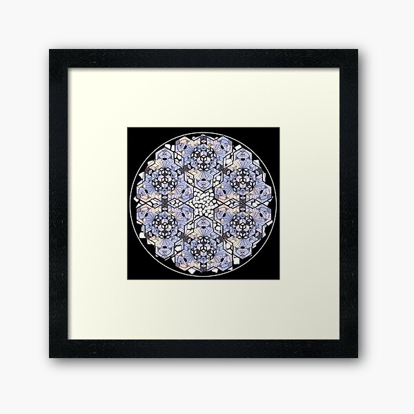 Item preview, Light Sky Cube Mandala Star & CircleVisions (W) designed and sold by createVisions.