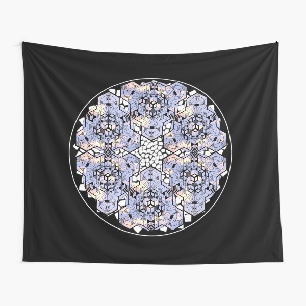 Item preview, Light Sky Cube Mandala Star & CircleVisions (W) designed and sold by createVisions.