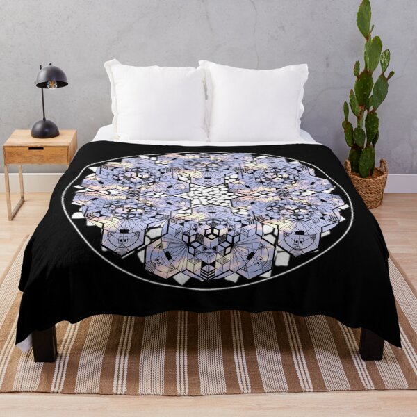 Item preview, Light Sky Cube Mandala Star & CircleVisions (W) designed and sold by createVisions.