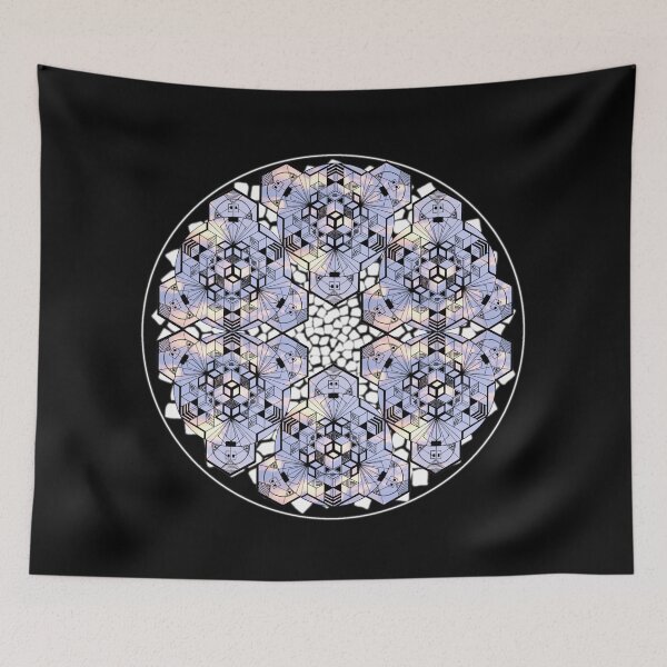 Item preview, Light Sky Cube Mandala Star & CircleVisions (W) designed and sold by createVisions.