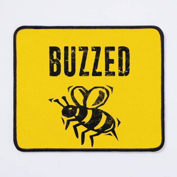 Item preview, Buzzed Bee Funny Drinking or Bee Lover Pun Meme Distressed designed and sold by funnytshirtemp.