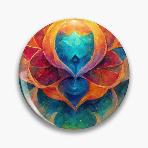 Artikelvorschau, "Chakra" von Midjourney entworfen und verkauft von CyborgArtist.