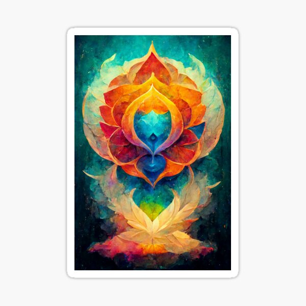 Aperçu de l'œuvre "Chakra" par Midjourney créée et vendue par CyborgArtist.
