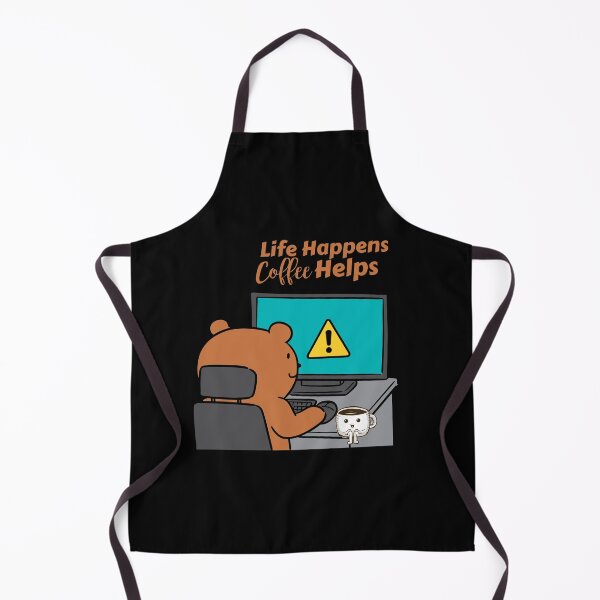 Item preview, Life Happens Coffee Helps designed and sold by Artistusha.