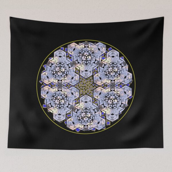 Item preview, Light Sky Cube Mandala Star & CircleVisions (Y&P) designed and sold by createVisions.