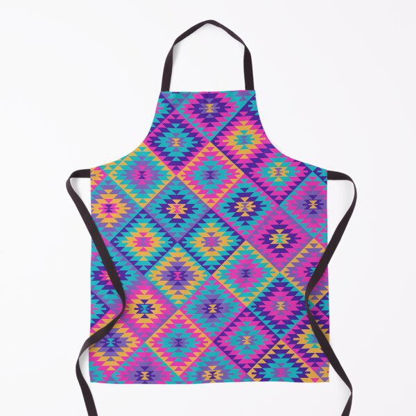 Item preview, Colorful Kilim Rug Style rhombus ornament designed and sold by k9printart.