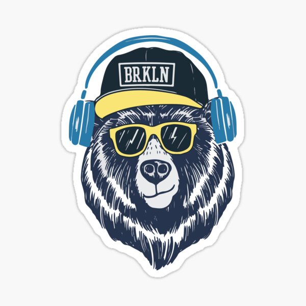 Item preview, dj bear headphones designed and sold by Egezinti.