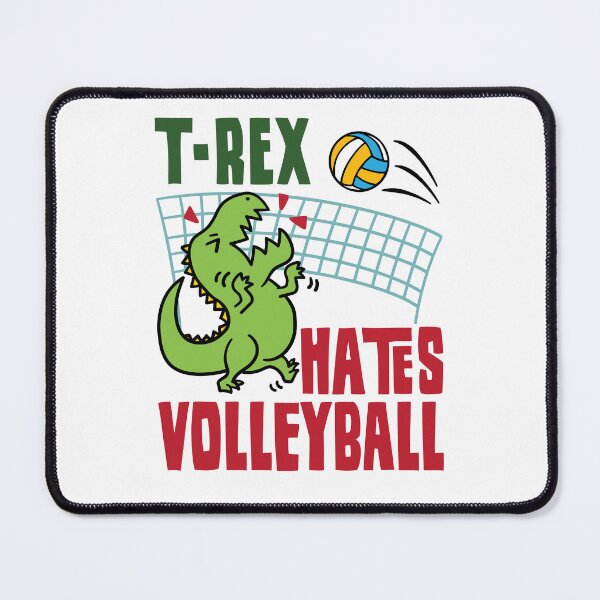 Item preview, T-Rex Hates Volleyball Funny Short Arms designed and sold by jaygo.