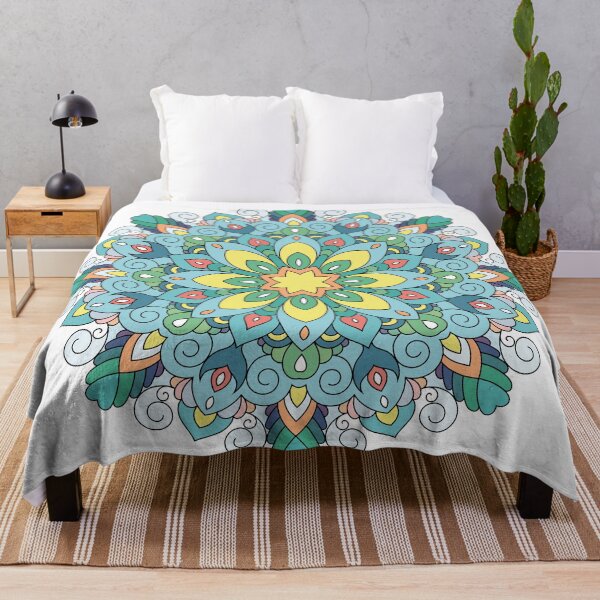 Item preview, Hippie Zentangle Mandala 2022/01 designed and sold by Veronika Bychkova.