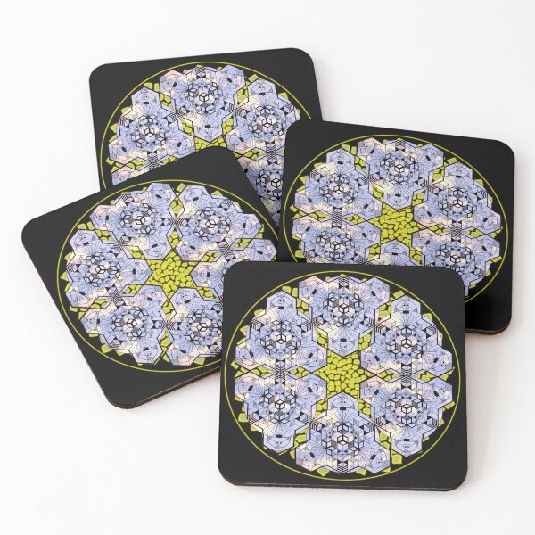 Item preview, Light Sky Cube Mandala Star & CircleVisions (Y) designed and sold by createVisions.