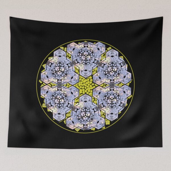 Item preview, Light Sky Cube Mandala Star & CircleVisions (Y) designed and sold by createVisions.