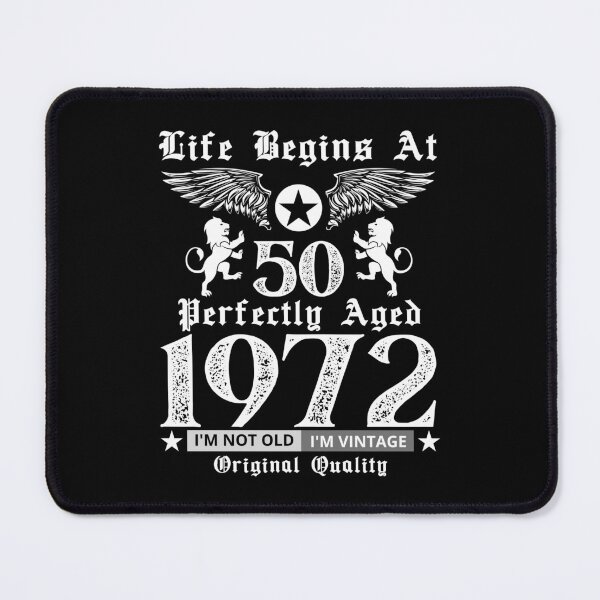 Item preview, Life begins at 50 (Born in 1972). designed and sold by JockArts.
