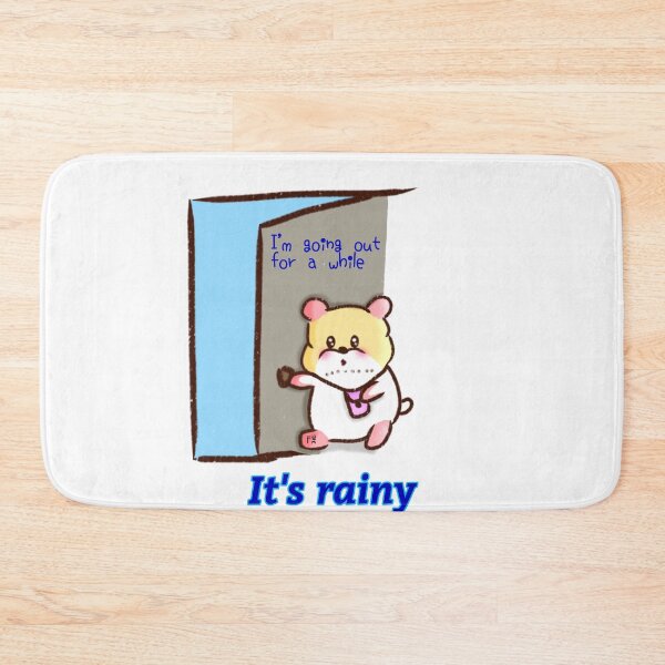 Item preview, Hamster | Hamster Lover - It's rainy v2 designed and sold by FennyWijayaMomo.