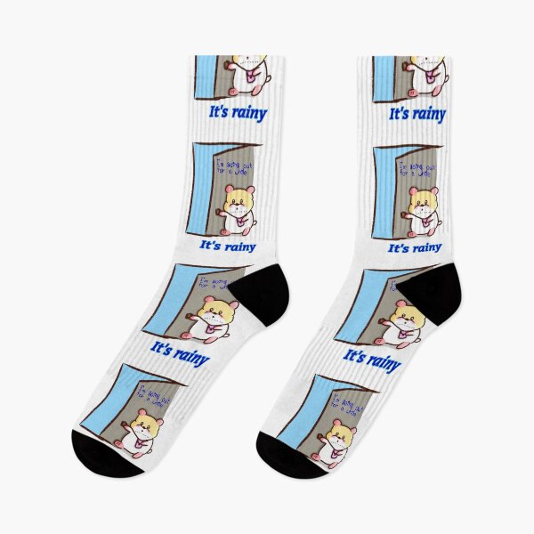 Item preview, Hamster | Hamster Lover - It's rainy v2 designed and sold by FennyWijayaMomo.