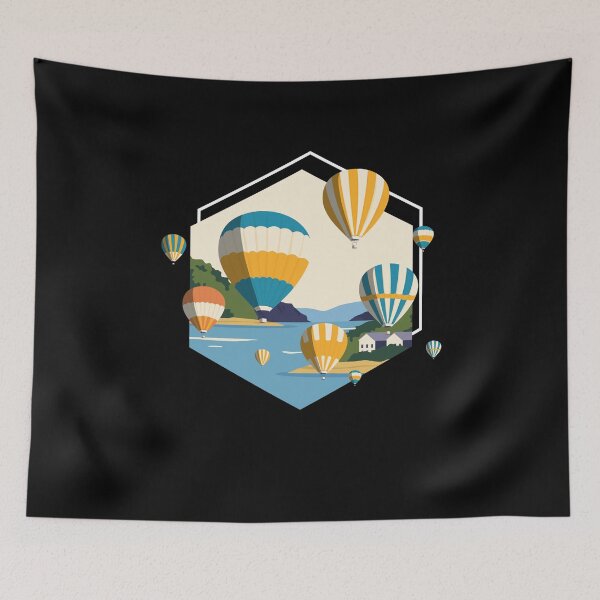 Item preview, Hot Air Balloon Driving Flight designed and sold by MooonTees.
