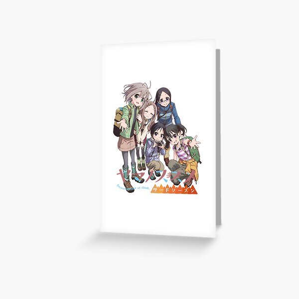 Yama no Susume - Aoi & Kokona Sticker for Sale by itsmedio