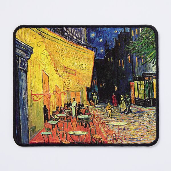 Aperçu de l'œuvre Le Café Terrasse sur la Place du Forum, Arles, la nuit, Vincent van Gogh créée et vendue par naturematters.