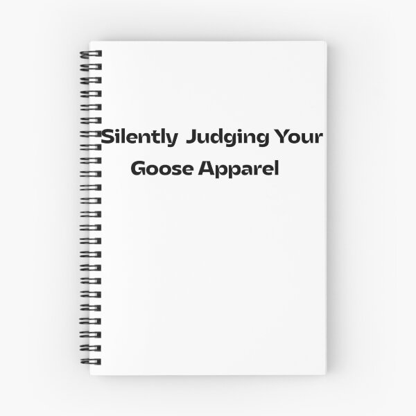 Item preview, Silently Judging Your Goose Apparel designed and sold by FOSLIGHT.
