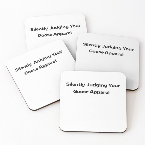 Item preview, Silently Judging Your Goose Apparel designed and sold by FOSLIGHT.
