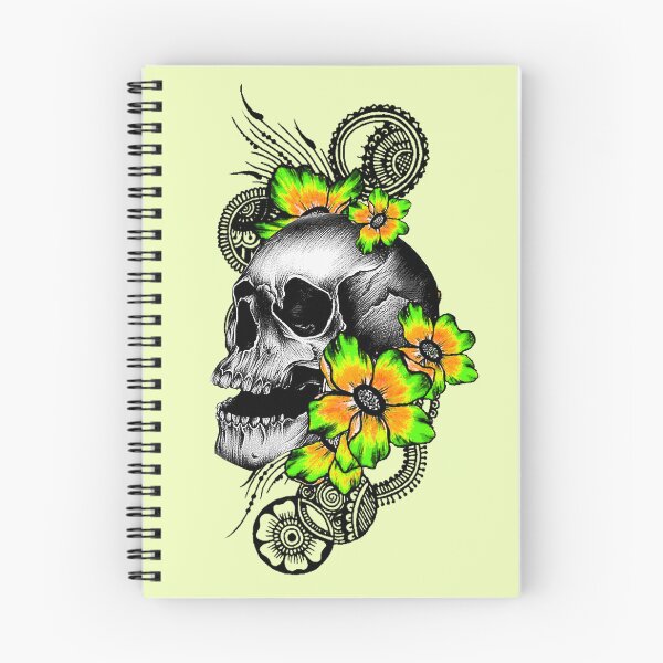 Item preview,  Romantic Skull Flowers designed and sold by Gothic Fantasy.