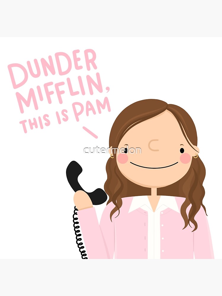 Dunder Mifflin, this is Pam. | Greeting Card