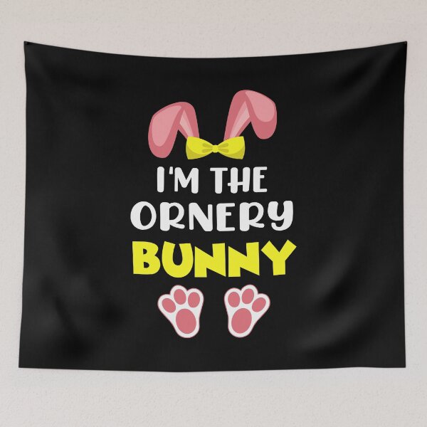 Item preview, I'm The Ornery Bunny Rabbit Animal Lover Funny Easter designed and sold by haselshirt.