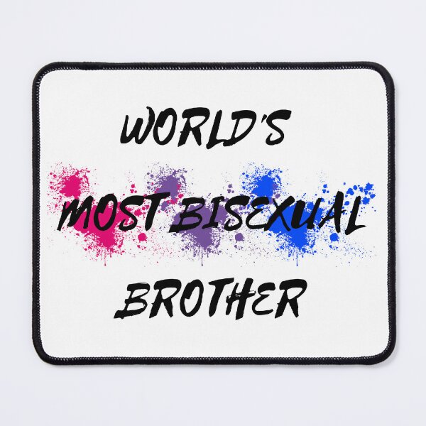 Item preview, World's Most Bisexual Brother designed and sold by LuckyKermit.
