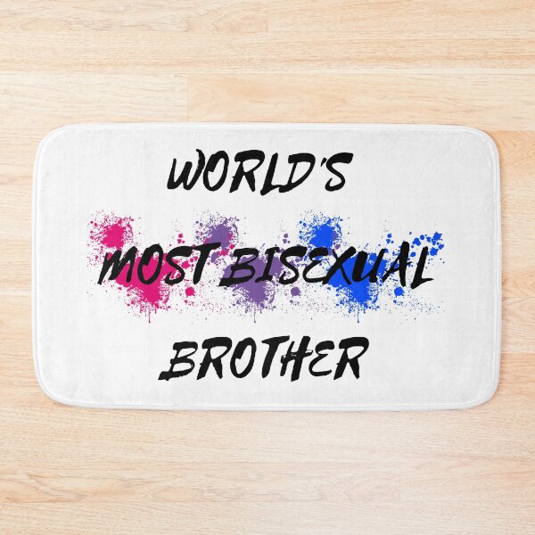 Item preview, World's Most Bisexual Brother designed and sold by LuckyKermit.