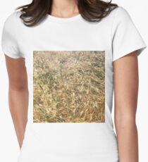 Wheat larger Women's Fitted T-Shirt