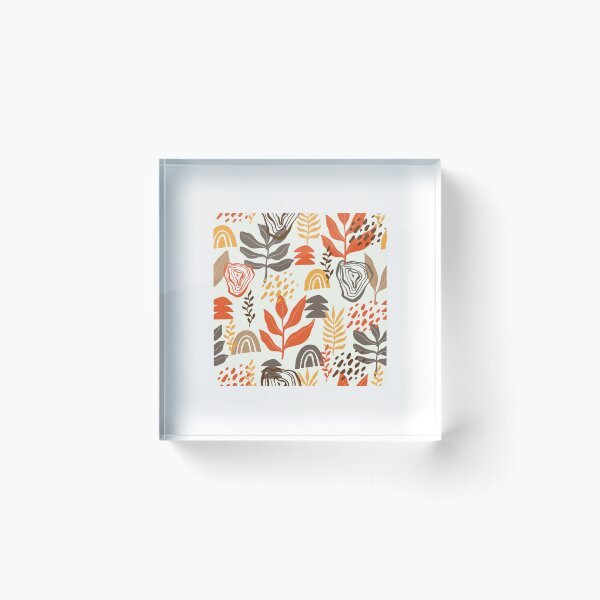 Item preview, Hand Drawn Aesthetic Floral Pattern designed and sold by javakufi88.